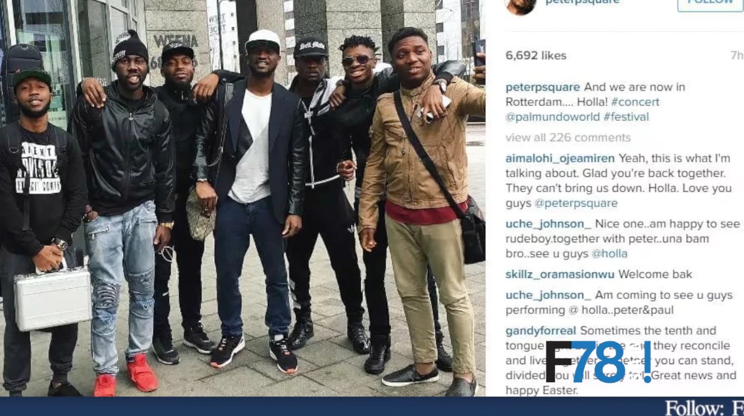F78 NEWS: 2face, Blackface & Faze Reconciled? CNN Doesn’t Care About Africa Says AKA +More