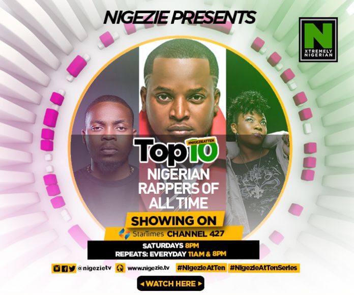Here Are Nigezie’s Top 10 Rap Artistes Of All Time