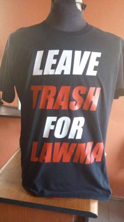 Leave-Trash-For-LAWMA-t-shirt