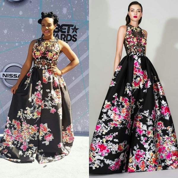 Yemi Alade N2.5 Million 'Zuhair Murad Dress' to The 2016 BET Awards